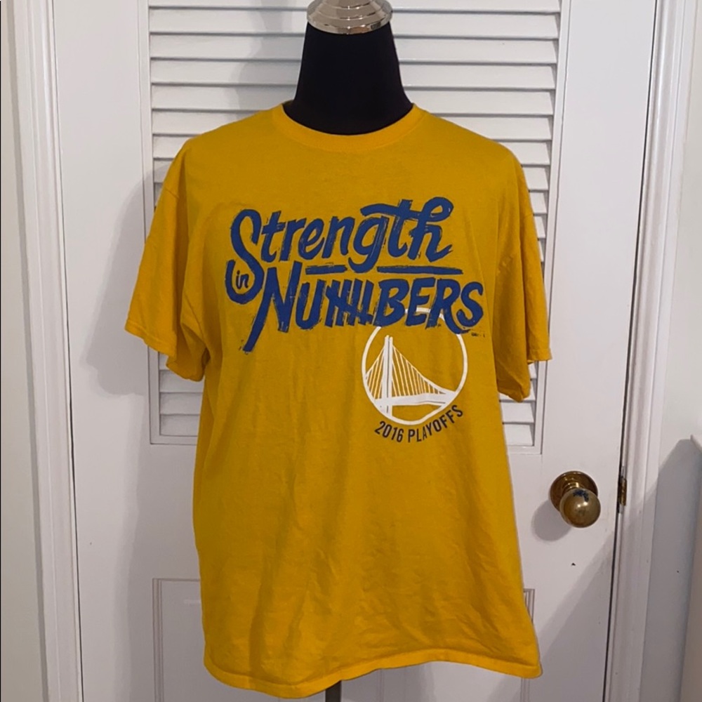 Golden State Warriors 2016 “Strength In Numbers” T